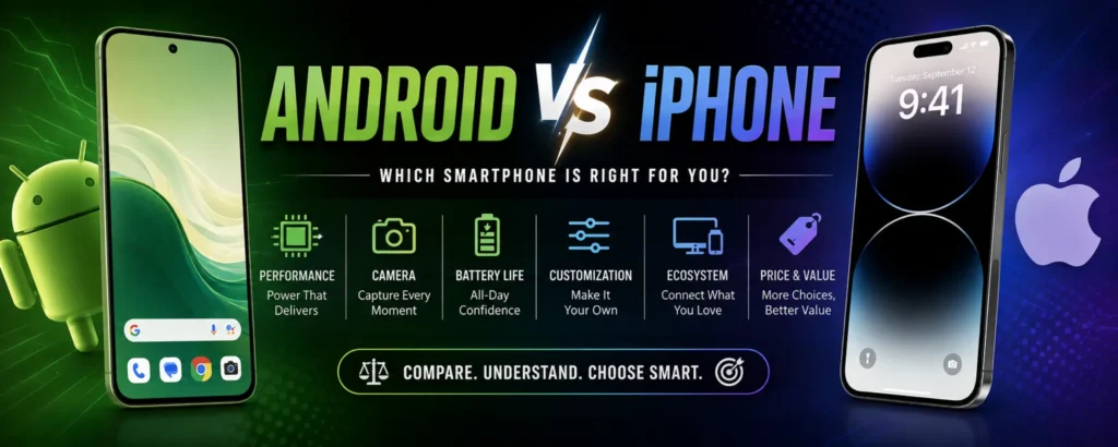 Android vs iPhone alt