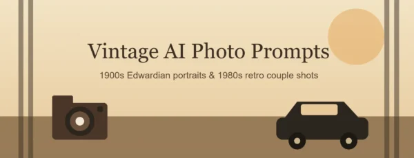 1900s Style AI Photo Prompts image alt