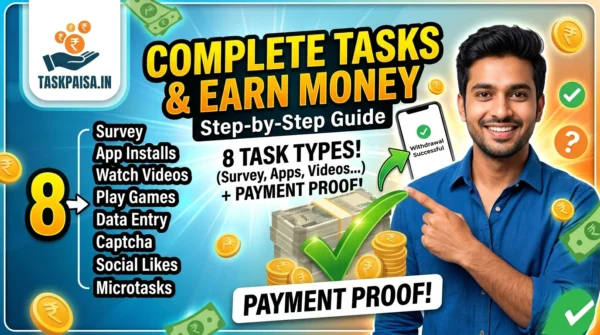 earn money by completing tasks